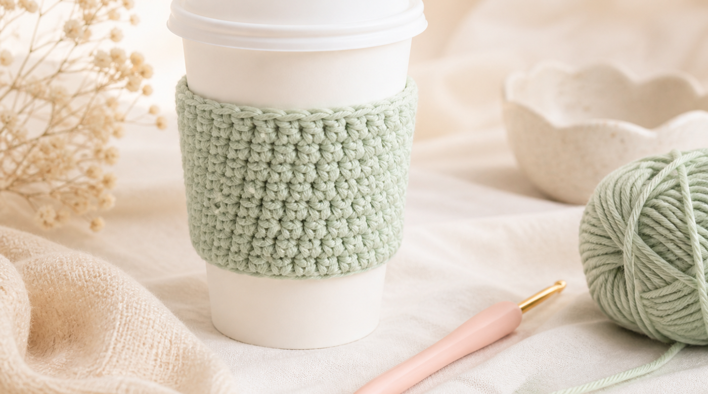 Basic Crochet Cup Sleeve