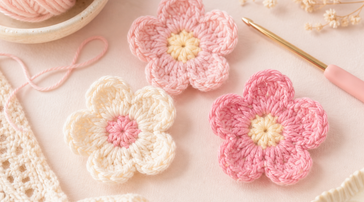 Five-Petal Flower Charm