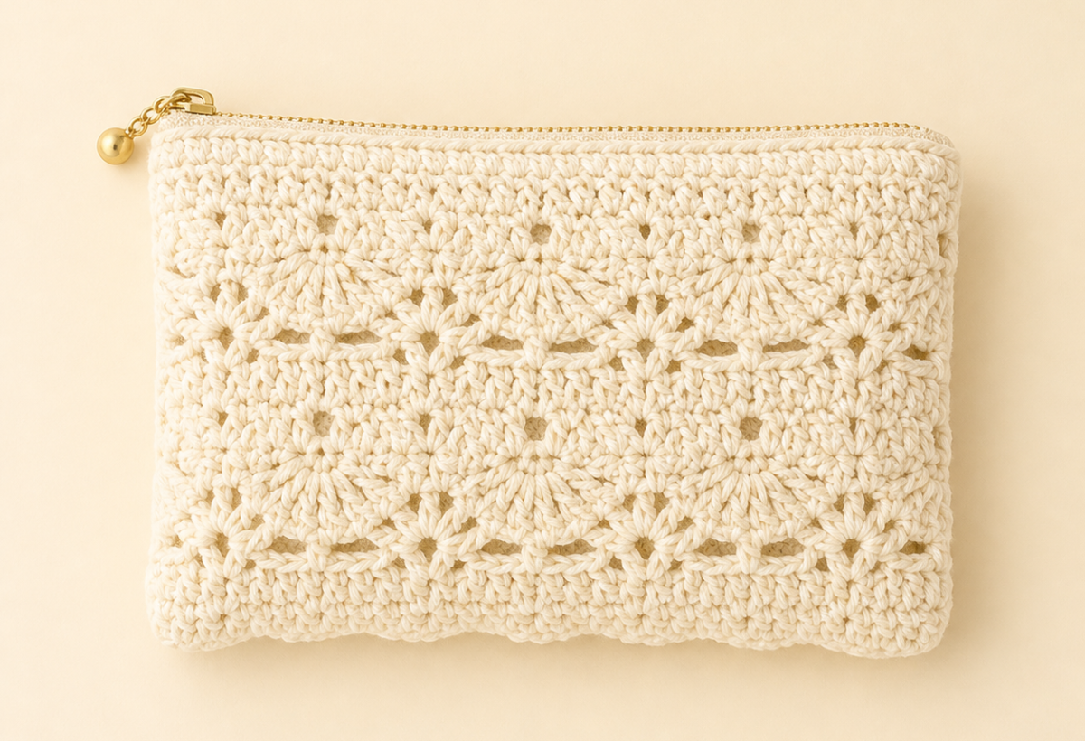 Lace Zipper Pouch