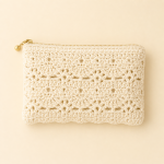Lace Zipper Pouch view 4