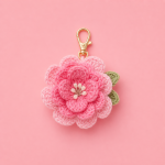 Peony Flower Charm view 4