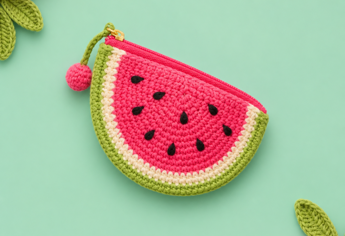 Watermelon Coin Pouch